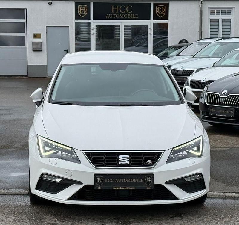 Gebraucht Seat Leon FR 190 PS (139 kW) 2019 "candy" weiss Limousine
