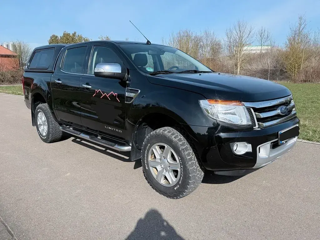 Używany Ford Ranger Limited 200 KM (147 kW) 2014 Czarny Pickup
