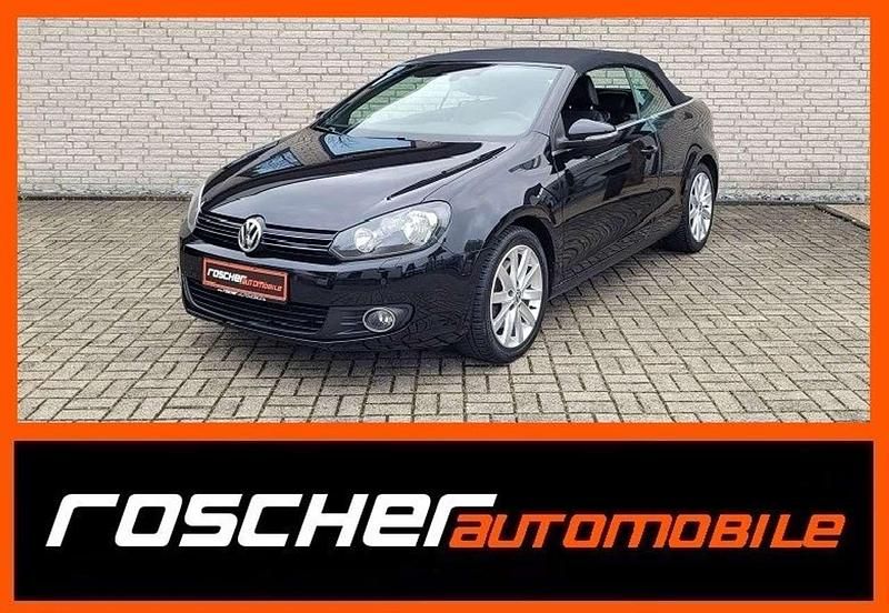 Deep black perleffekt Gebraucht 2013 VW Golf Cabriolet Cabrio | 9.500 € (Fairer Preis) - Bild 1/4