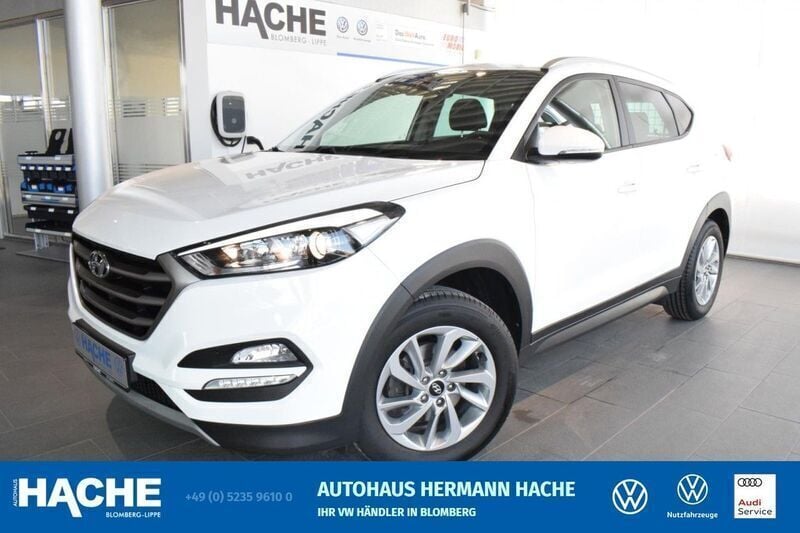 Weiß Gebraucht 2017 Hyundai Tucson Advantage SUV | 12.990 € (Guter Preis) - Bild 1/4