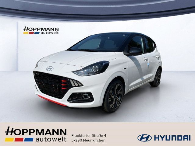 Weiß Gebraucht 2024 Hyundai i10 N Line Kleinwagen | 18.400 € (Fairer Preis) - Bild 1/4