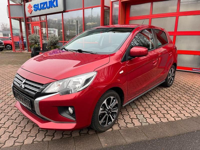 Rot Gebraucht 2021 Mitsubishi Space Star Select Limousine | 11.500 € (Fairer Preis) - Bild 1/4