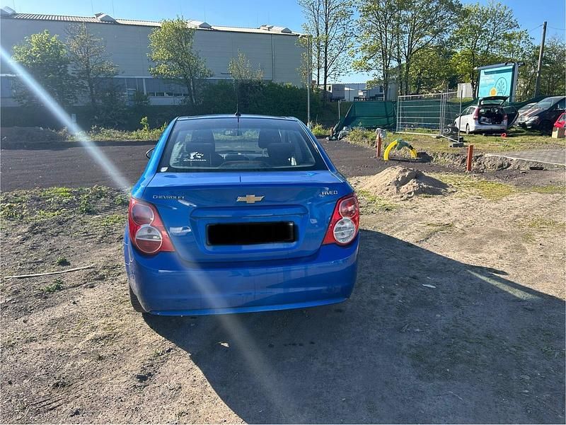 Second-hand Chevrolet Aveo 85 CP (62 kW) 2012 Albastru Berlinǎ