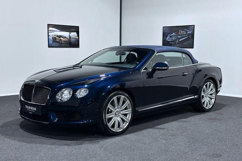 Blau Gebraucht 2012 Bentley Continental GT Convertible Cabrio | 85.490 € - Bild 1/4