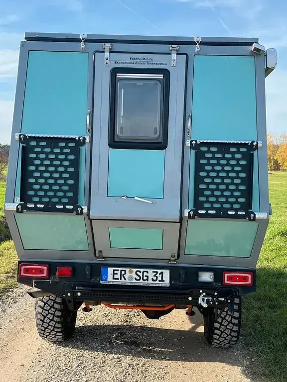 Gebraucht Land Rover Defender 128 PS (94 kW) 1996 Blau SUV