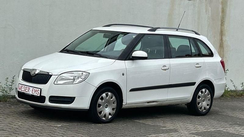 Weiß Gebraucht 2008 Skoda Fabia Ambiente Kombi | 1.225 € (Superpreis) - Bild 1/4
