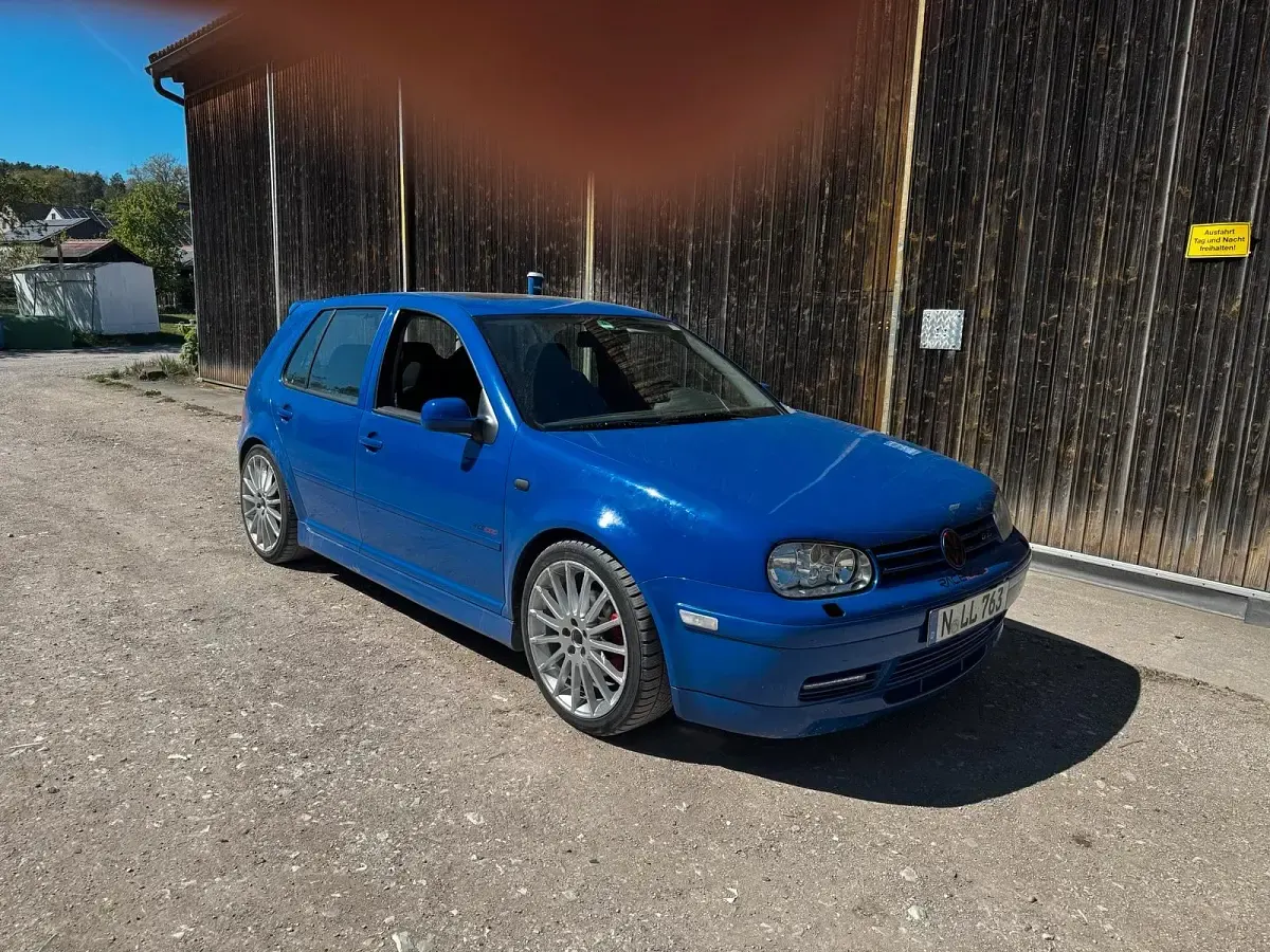 Gebraucht VW Golf IV 180 PS (132 kW) 1999 Blau Kleinwagen