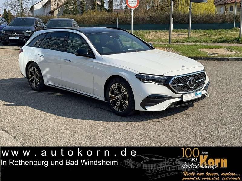 Gebraucht Mercedes E220 Advanced Plus 197 PS (144 kW) 2025 Polarweiss  unilack Kombi
