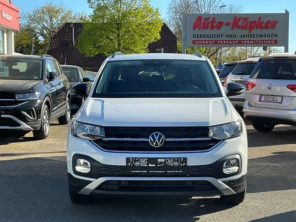 Gebraucht VW T-Cross Life 95 PS (69 kW) 2024 Weiß SUV