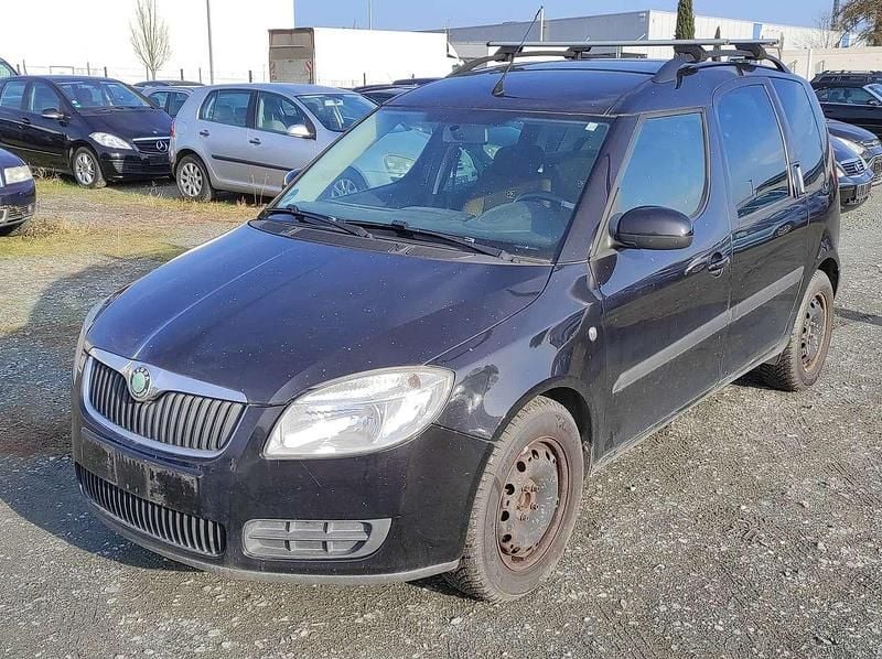 Gebraucht Skoda Roomster 105 PS (77 kW) 2008 Schwarz magic perleffekt Van / Kleinbus