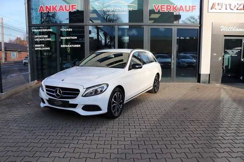 Gebraucht Mercedes C200 184 PS (135 kW) 2018 Weiß Kombi