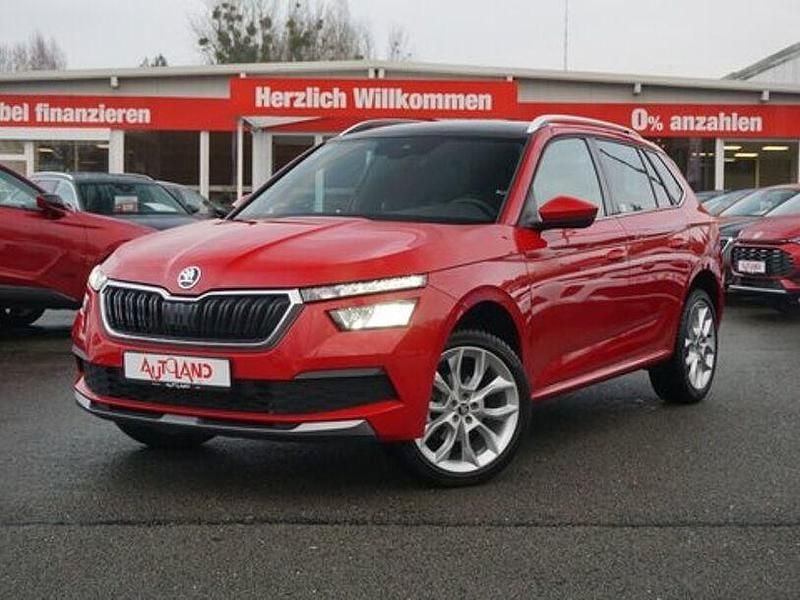 Gebraucht Skoda Kamiq SportLine 150 PS (110 kW) 2024 Rot SUV