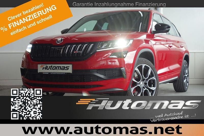 Velvetrot metallic Gebraucht 2020 Skoda Kodiaq RS SUV | 31.450 € (Guter Preis) - Bild 1/4