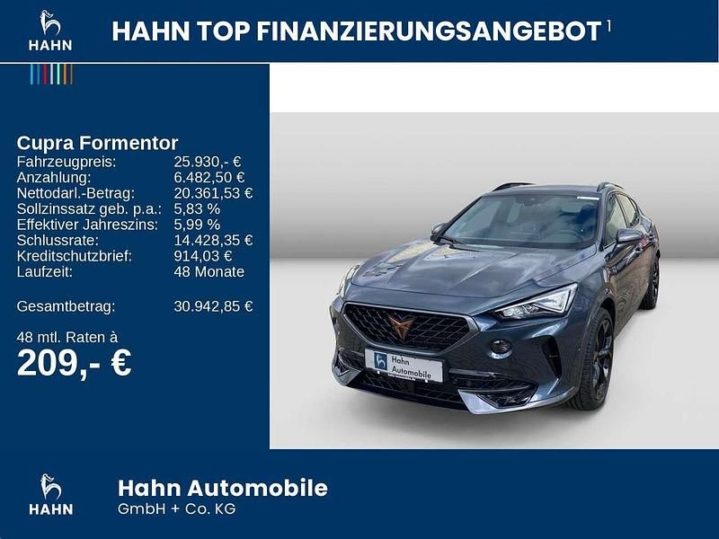 Gebraucht Cupra Formentor VZ 245 PS (180 kW) 2021 Grau SUV