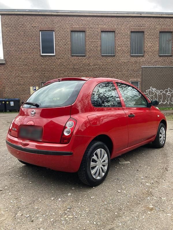 Gebraucht Nissan Micra 2007 Rot Kleinwagen