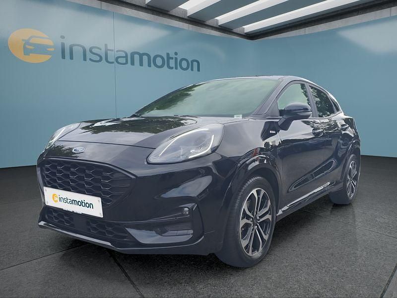 Schwarz Gebraucht 2022 Ford Puma Gen-E ST-Line SUV | 17.599 € (Guter Preis) - Bild 1/4