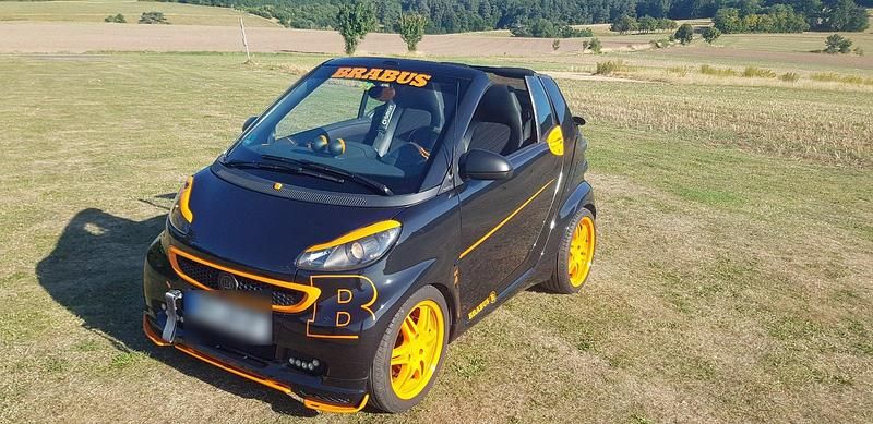 Gebraucht Smart ForTwo Cabrio Brabus 84 PS (61 kW) 2011 Schwarz Cabrio