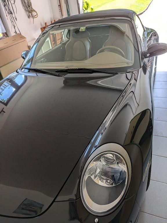 Schwarz Gebraucht 2006 Porsche 911 Carrera Cabriolet Cabrio | 44.400 € (Fairer Preis) - Bild 1/4