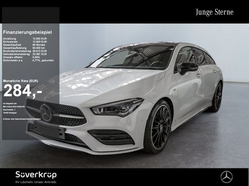 Digitalweiß Gebraucht 2022 Mercedes CLA220 AMG Limousine | 35.780 € (Fairer Preis) - Bild 1/2