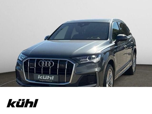 Grau Gebraucht 2021 Audi Q7 S-Line SUV | 53.690 € (Guter Preis) - Bild 1/4