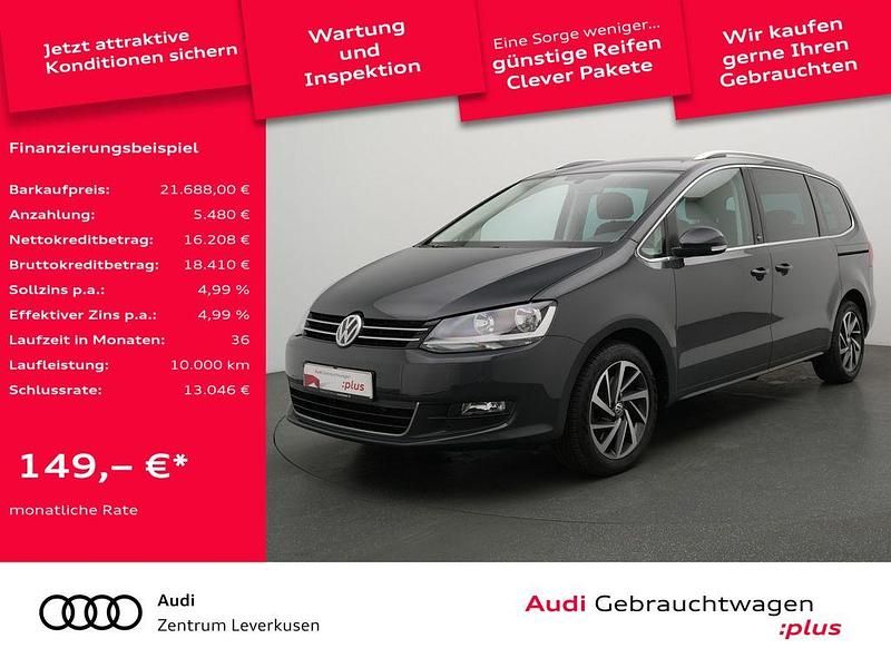 Uranograu Gebraucht 2018 VW Sharan Sound Van / Kleinbus | 21.688 € (Fairer Preis) - Bild 1/4