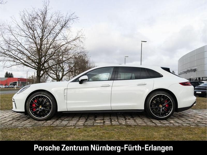 Gebraucht Porsche Panamera Turbo Sport Turismo 549 PS (403 kW) 2019 Weiß Limousine
