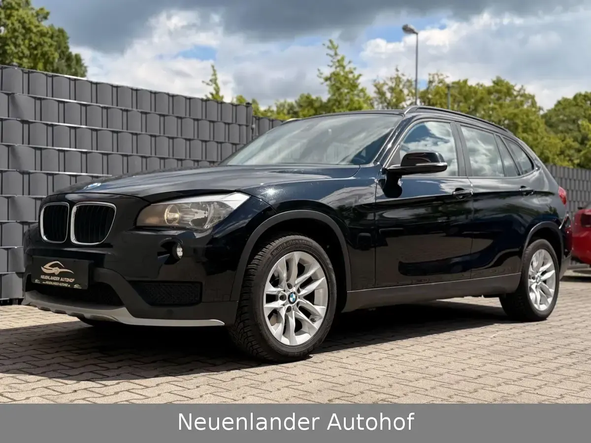 Gebraucht BMW X1 Advantage 116 PS (85 kW) 2014 Schwarz SUV