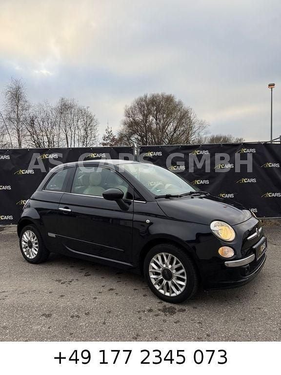 Schwarz Gebraucht 2014 Fiat 500 Lounge Kleinwagen | 6.290 € (Guter Preis) - Bild 1/4