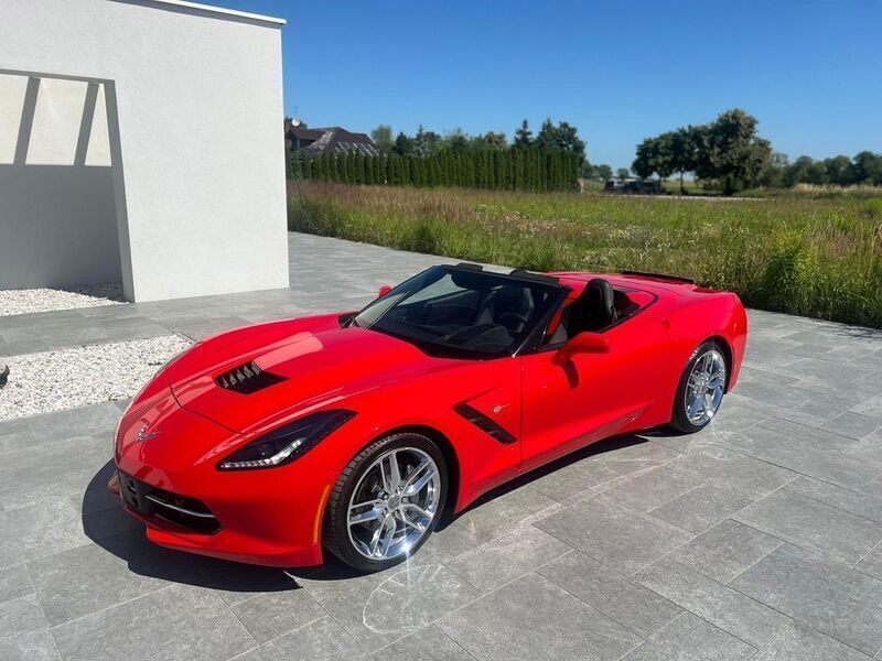 Rot Gebraucht 2019 Corvette Stingray Cabrio | 48.900 € (Superpreis) - Bild 1/4