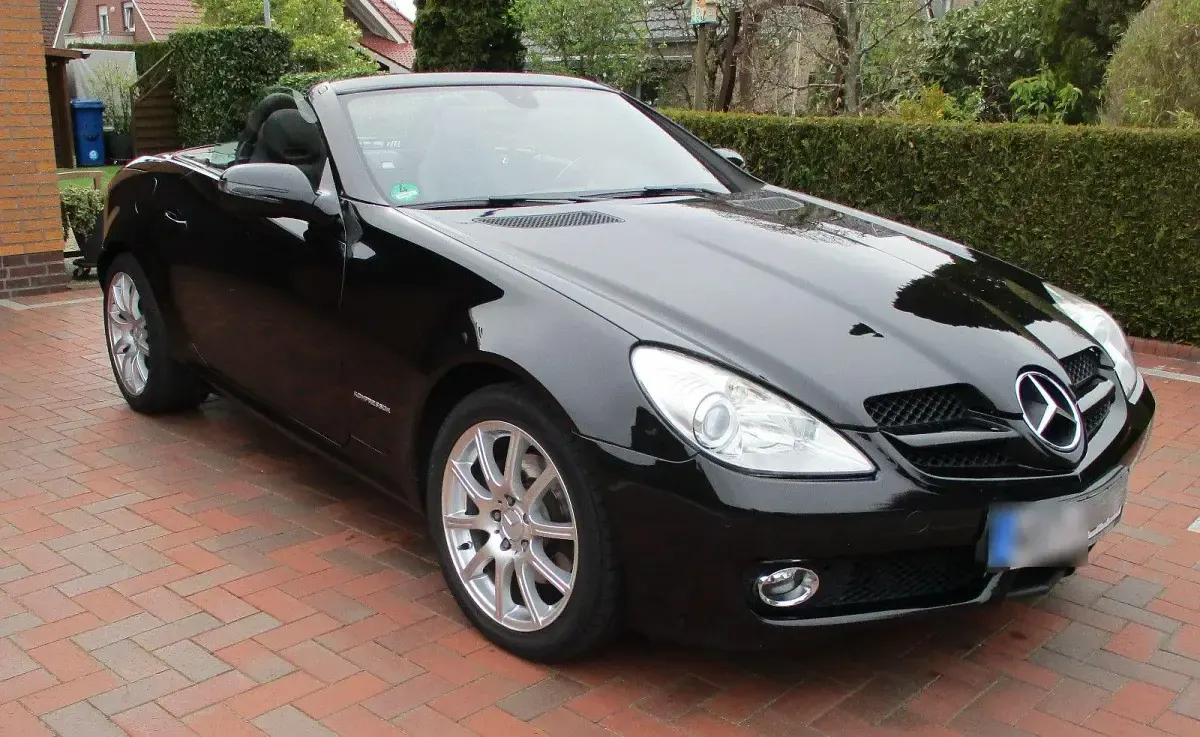 Gebraucht Mercedes SLK200 184 PS (135 kW) 2008 Schwarz Cabrio