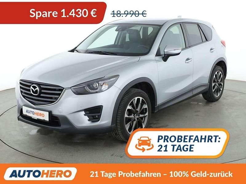 Sonic silver Gebraucht 2015 Mazda CX-5 Sports-Line SUV | 17.560 € (Etwas zu teuer) - Bild 1/3