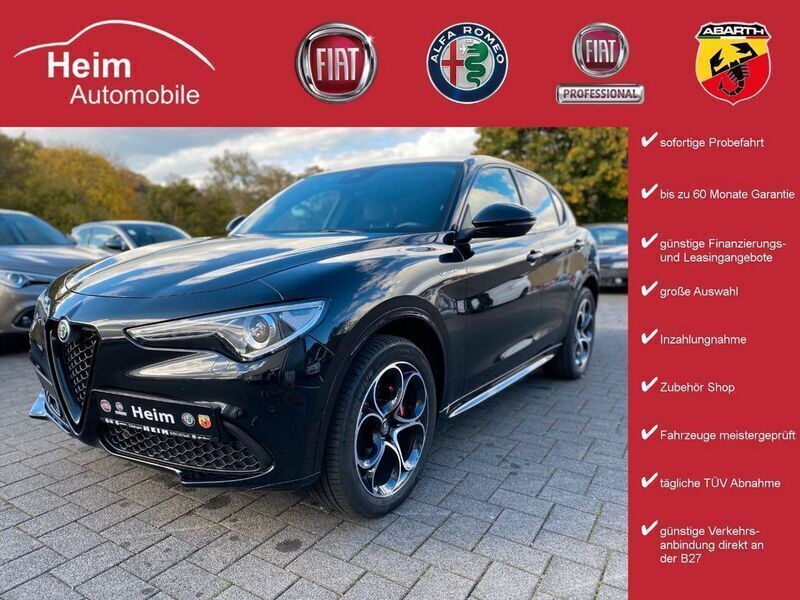 Schwarz Gebraucht 2022 Alfa Romeo Stelvio Veloce SUV | 37.900 € (Fairer Preis) - Bild 1/4