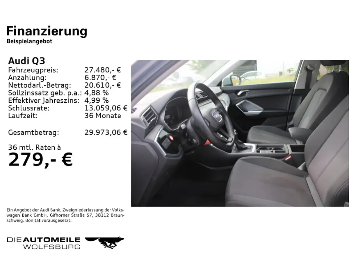 Gebraucht Audi Q3 Advanced 150 PS (110 kW) 2022 SUV