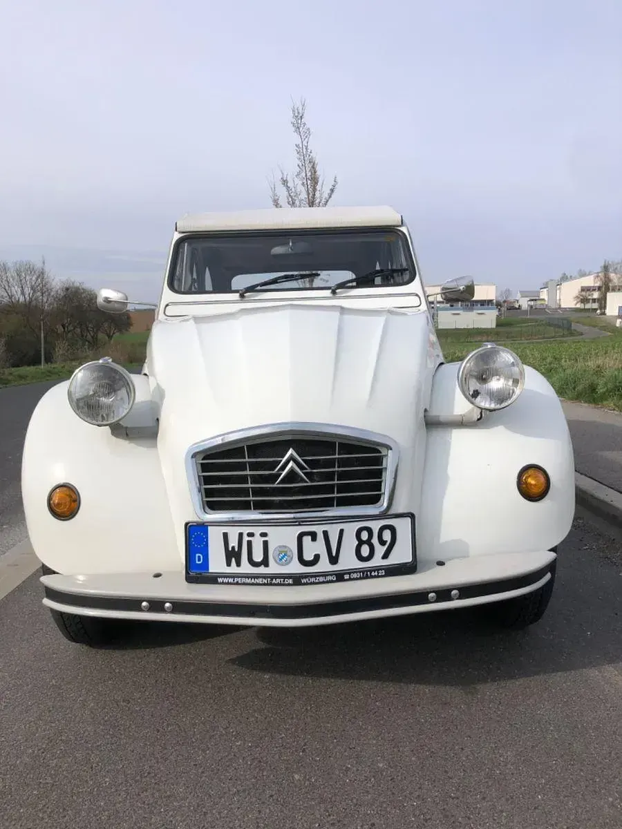 Gebraucht Citroën 2CV 27 PS (19 kW) 1986 Weiß Limousine