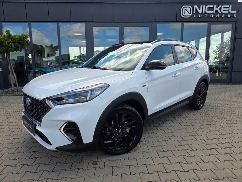 Weiß Gebraucht 2020 Hyundai Tucson N Line SUV | 25.999 € (Fairer Preis) - Bild 1/4