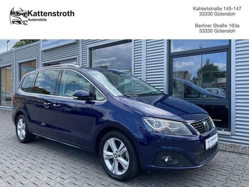 Blau Gebraucht 2020 Seat Alhambra XCELLENCE Van / Kleinbus | 27.980 € (Fairer Preis) - Bild 1/4