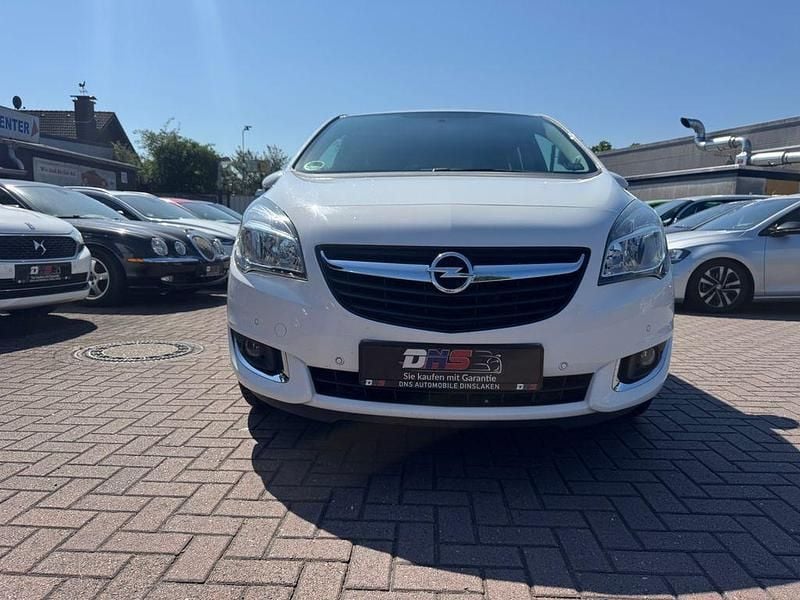 Gebraucht Opel Meriva Edition 95 PS (69 kW) 2016 Weiß Van / Kleinbus