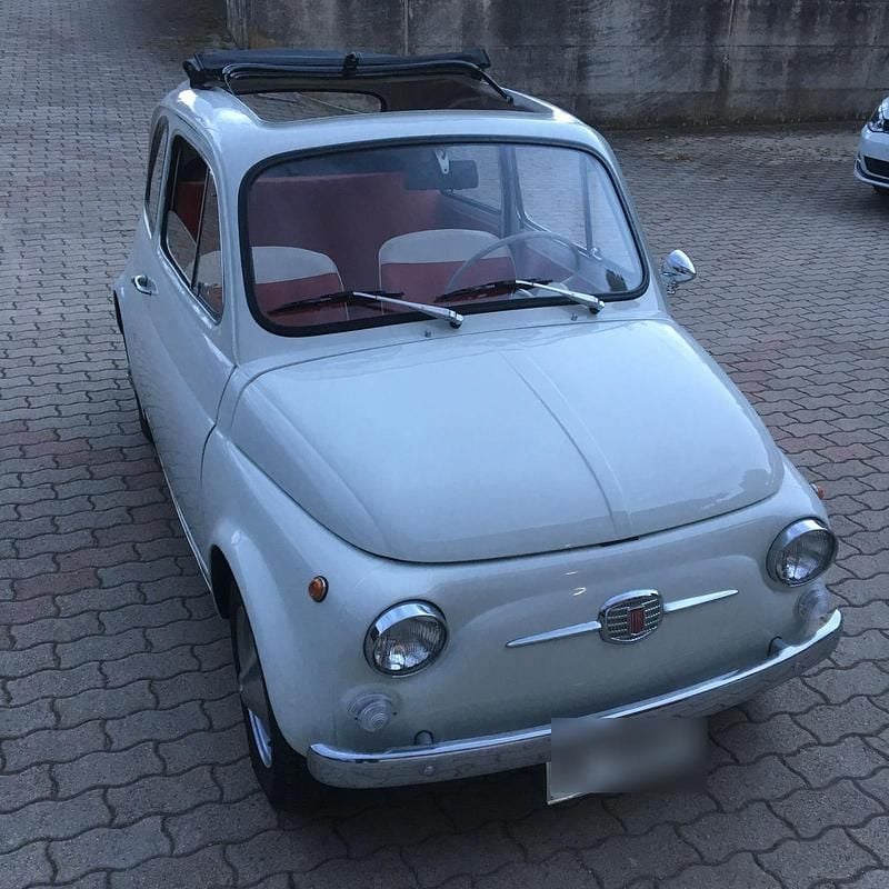 Weiß Gebraucht 1967 Fiat 500 Cabrio | 8.900 € - Bild 1/4