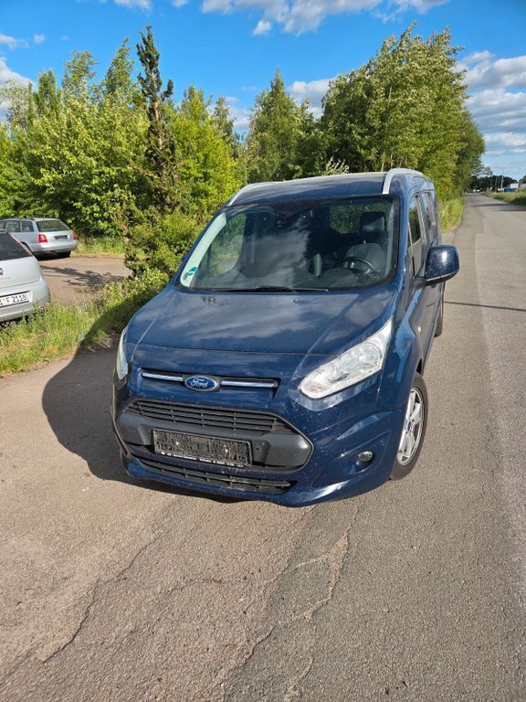 Blau Gebraucht 2016 Ford Tourneo Titanium Van / Kleinbus | 9.600 € (Fairer Preis) - Bild 1/4