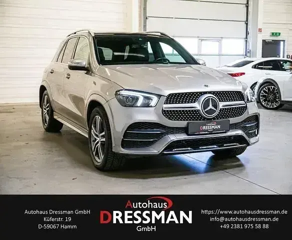 Gebraucht Mercedes GLE400 AMG line 330 PS (242 kW) 2019 Mojavesilber metalliclack SUV