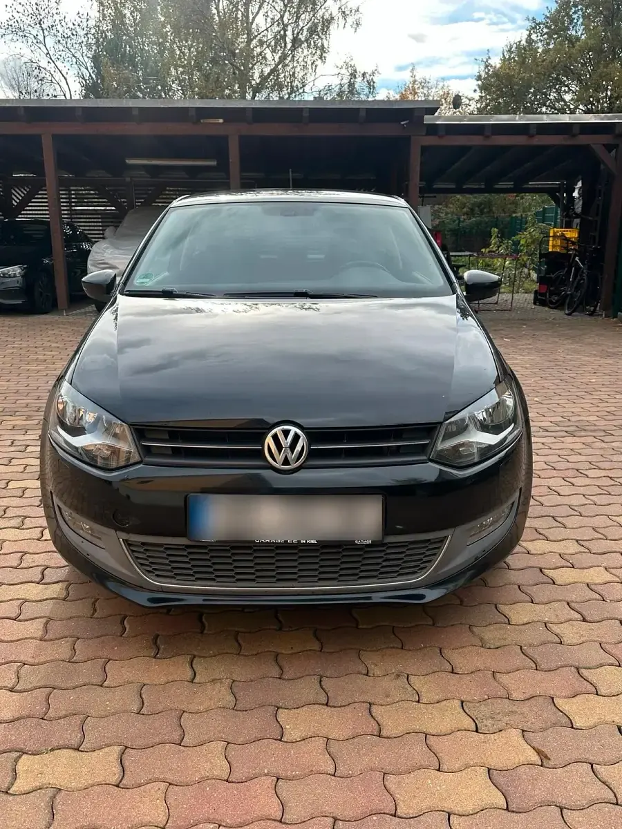 Gebraucht VW Polo Highline 90 PS (66 kW) 2010 Schwarz Kleinwagen