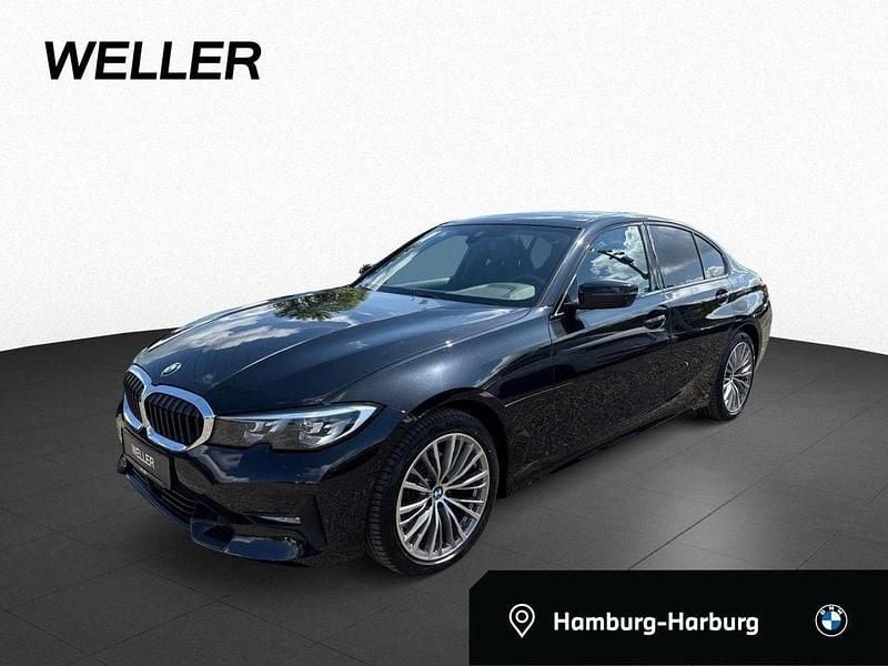 Black sapphire (schwarz) Gebraucht 2021 BMW 320 Efficient Dynamics Limousine | 32.790 € (Fairer Preis) - Bild 1/4