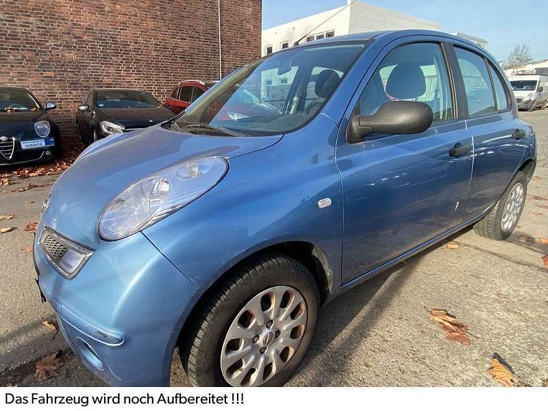 Blau Gebraucht 2008 Nissan Micra Acenta Limousine | 1.990 € (Fairer Preis) - Bild 1/4