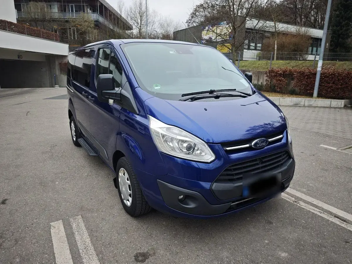 Usata Ford Transit Custom 170 CV (125 kW) 2017 Blu Monovolume