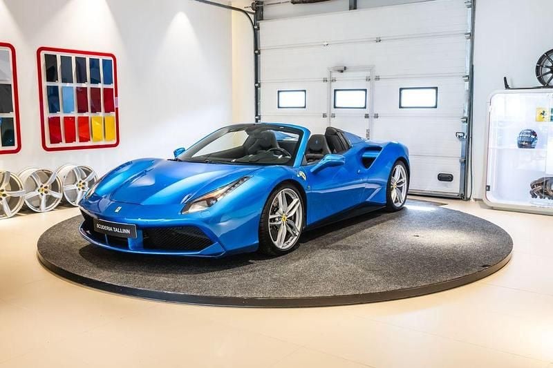 Blau Gebraucht 2016 Ferrari 488 Cabrio | 224.900 € (Guter Preis) - Bild 1/4