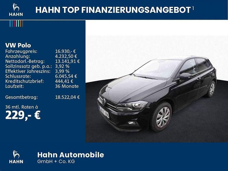 Gebraucht VW Polo Active 95 PS (69 kW) 2021 Deep black perleffekt Kleinwagen