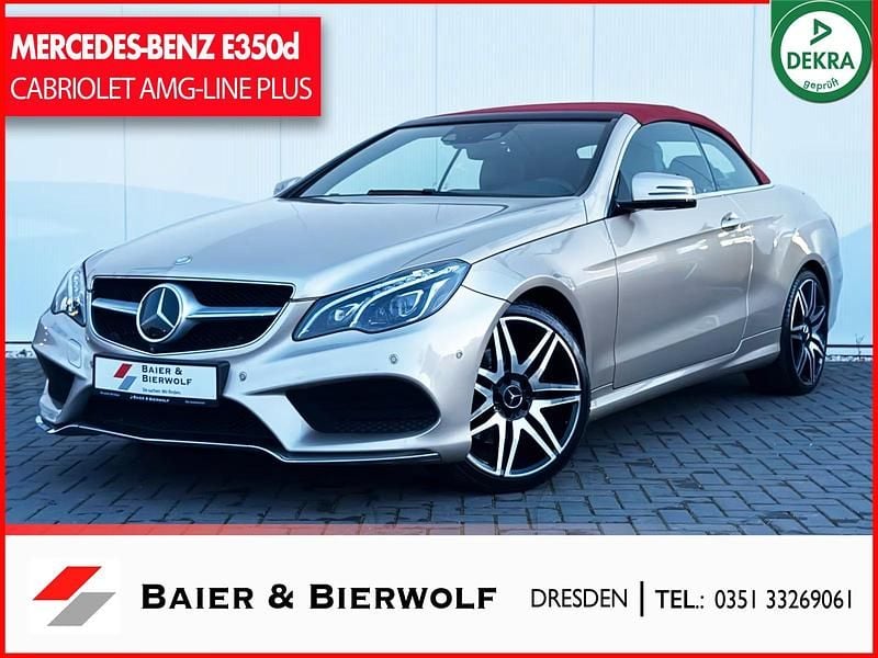 Grau Gebraucht 2017 Mercedes E350 AMG line Cabrio | 29.990 € - Bild 1/4