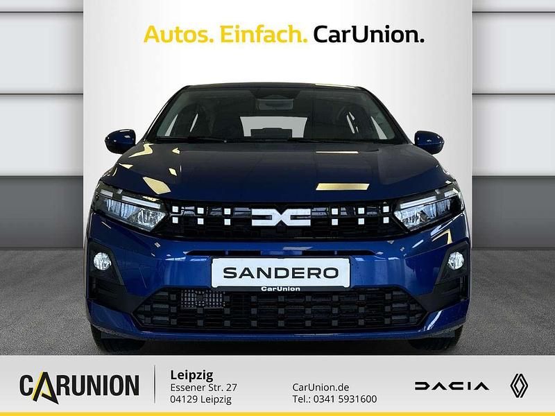 Neu Dacia Sandero Expression 101 PS (74 kW) 2026 Ironblau metallic Limousine