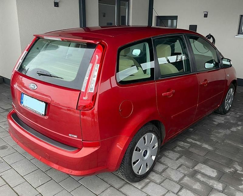 Gebraucht Ford C-MAX Ghia 110 PS (80 kW) 2009 Rot Van / Kleinbus