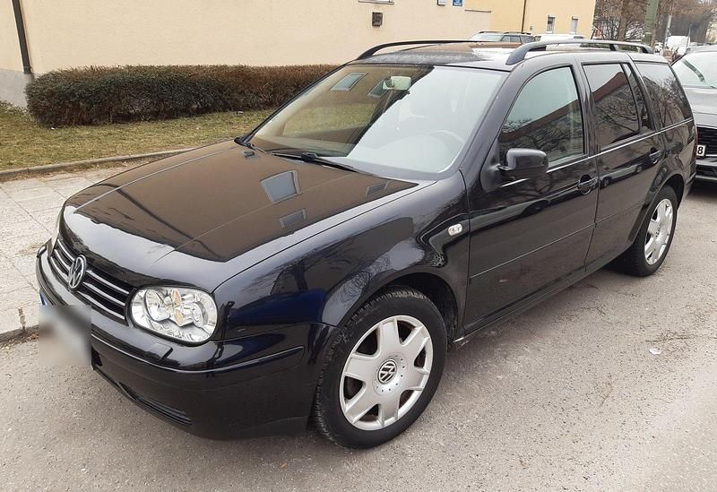 Schwarz Gebraucht 2000 VW Golf IV Highline Kombi | 2.550 € (Fairer Preis) - Bild 1/4